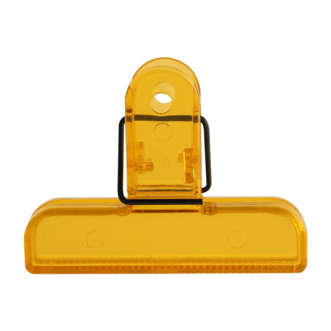 cli-ztr-ama_zoom Clip zipper Amarillo - Image 1