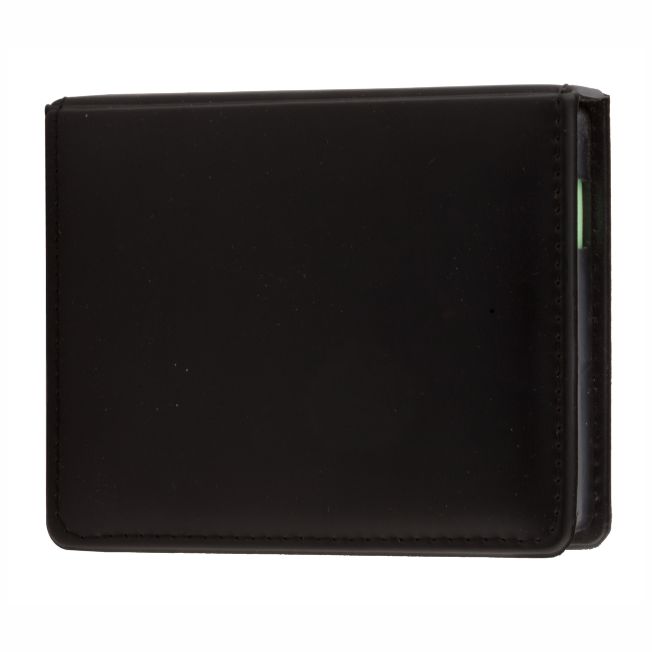 por-pel-neg_zoom Porta notas Pelle Negro - Image 1