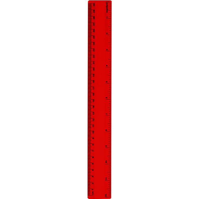reg-tra-roj_zoom Regla Flex Rojo - Image 1