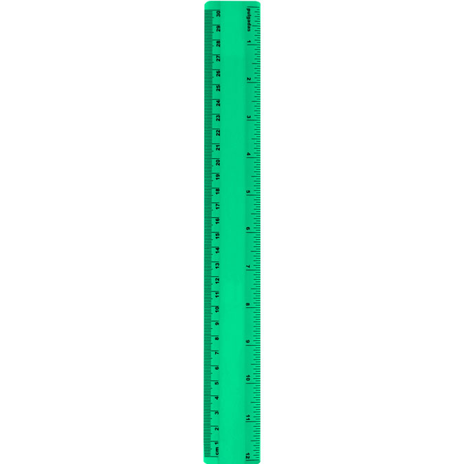 reg-tra-ver_zoom Regla Flex Verde - Image 1