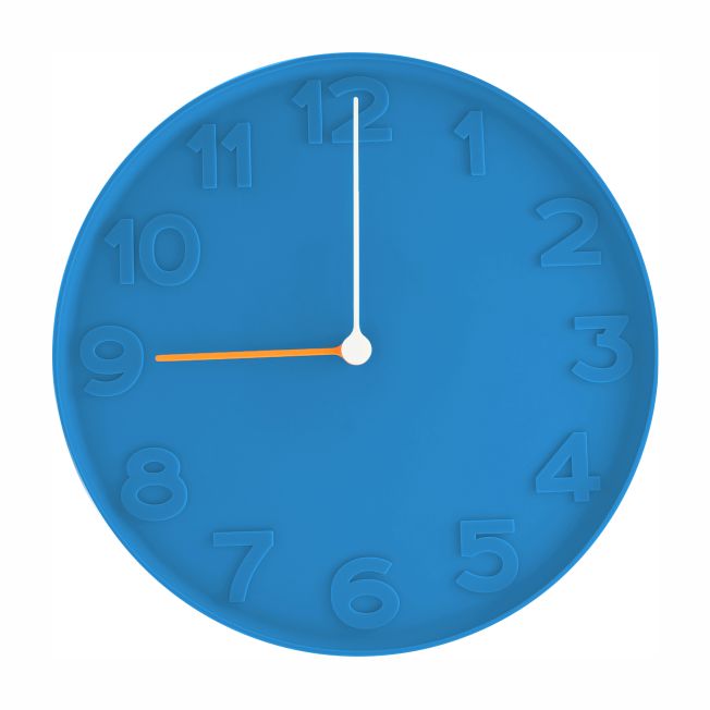 rel-man-azu_zoom Reloj Manhattan pared Azul - Image 1