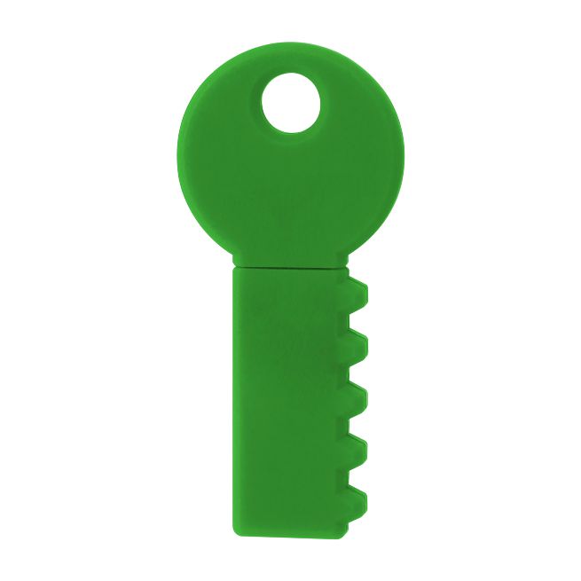 usb-lls-ver_zoom USB Llave silicon 8GB Verde - Image 1